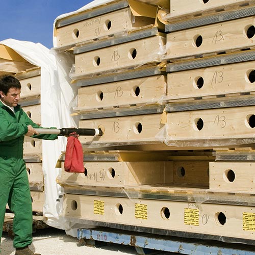 Fibra di legno sfusa CAM Zell isolamento termico